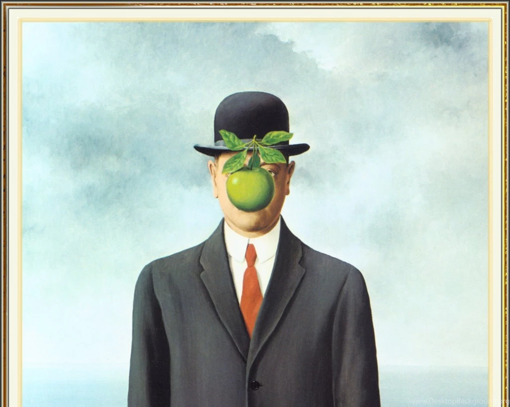 SuperHD.pics: Paintings Surrealism Rene Magritte Son Of Man ...