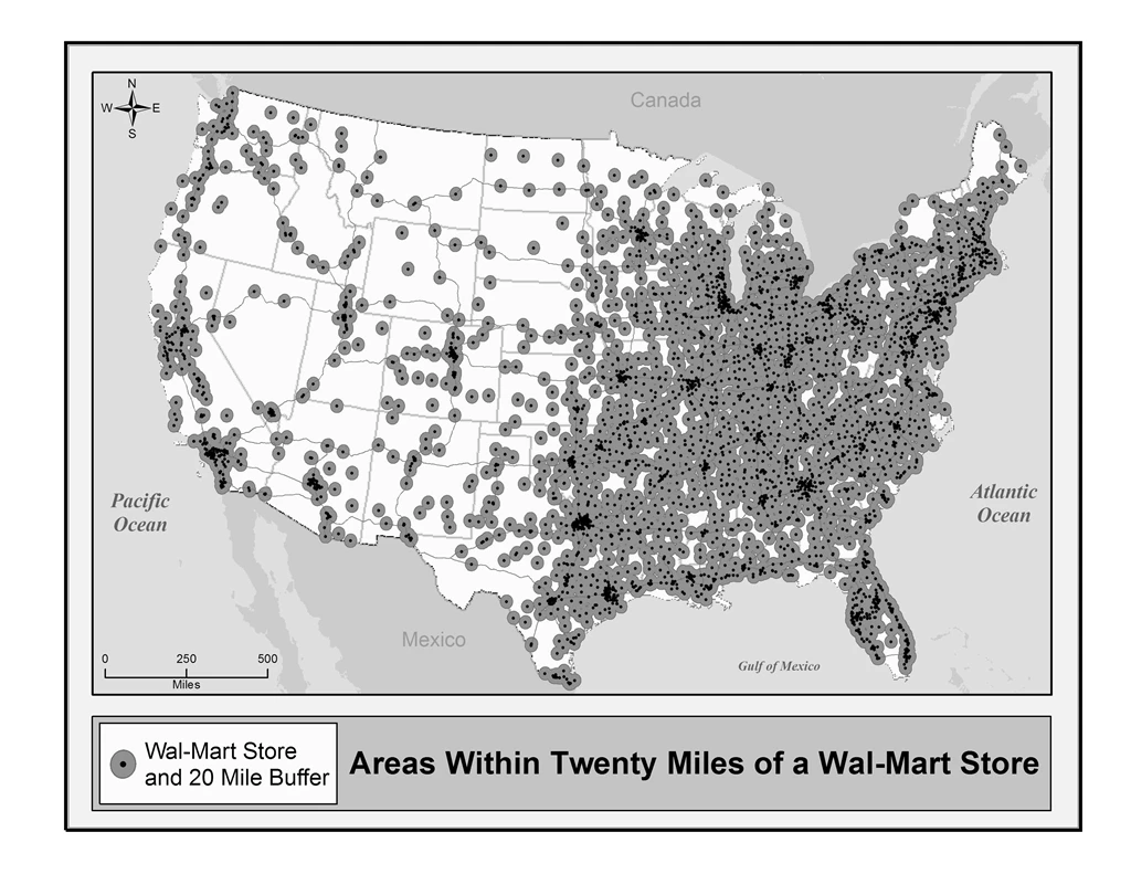 Usa Maps Infographics Walmart