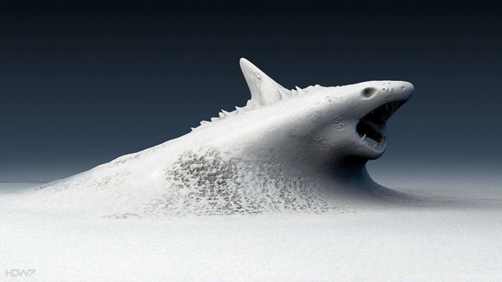 Snow Shark Wallpapers