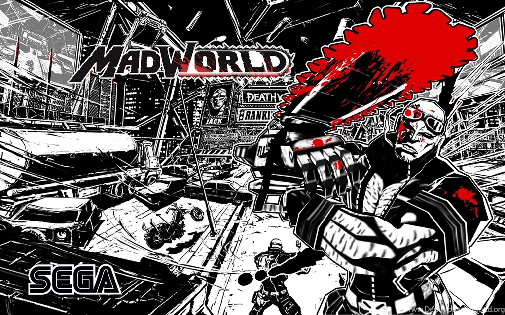 Sega's MadWorld Wallpapers