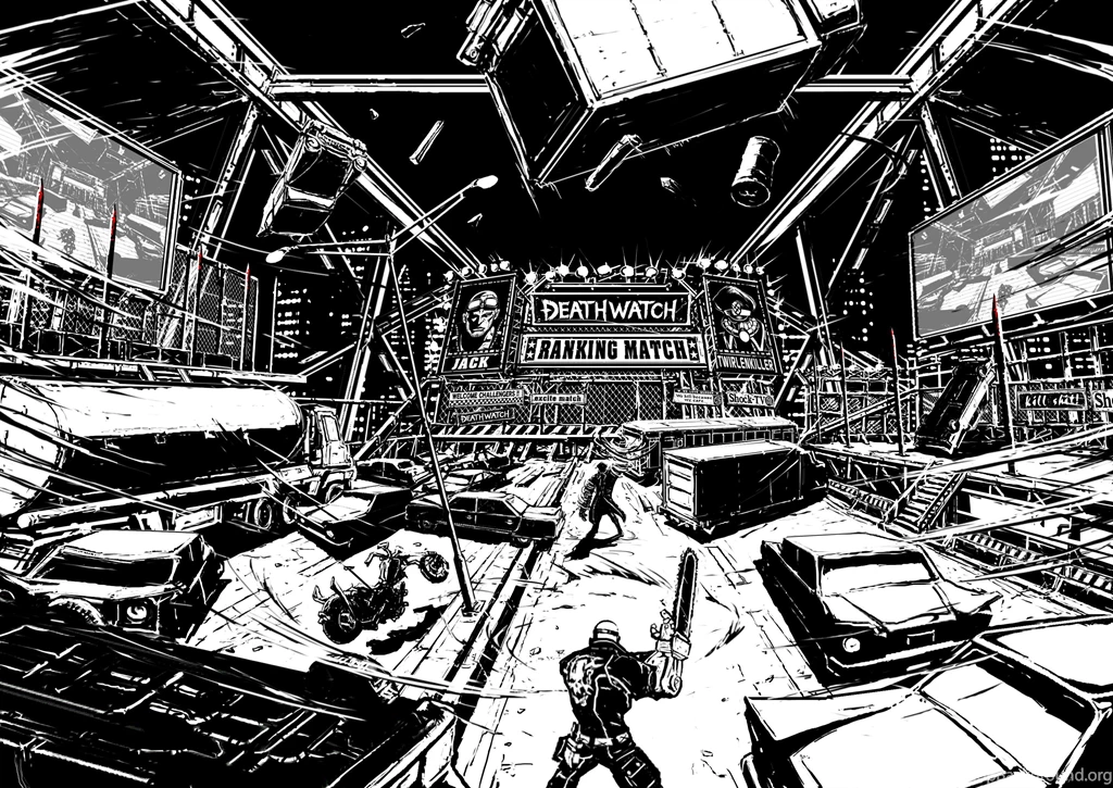 MADWORLD Sega Action Sandbox Dark Warrior (6) Wallpapers ...