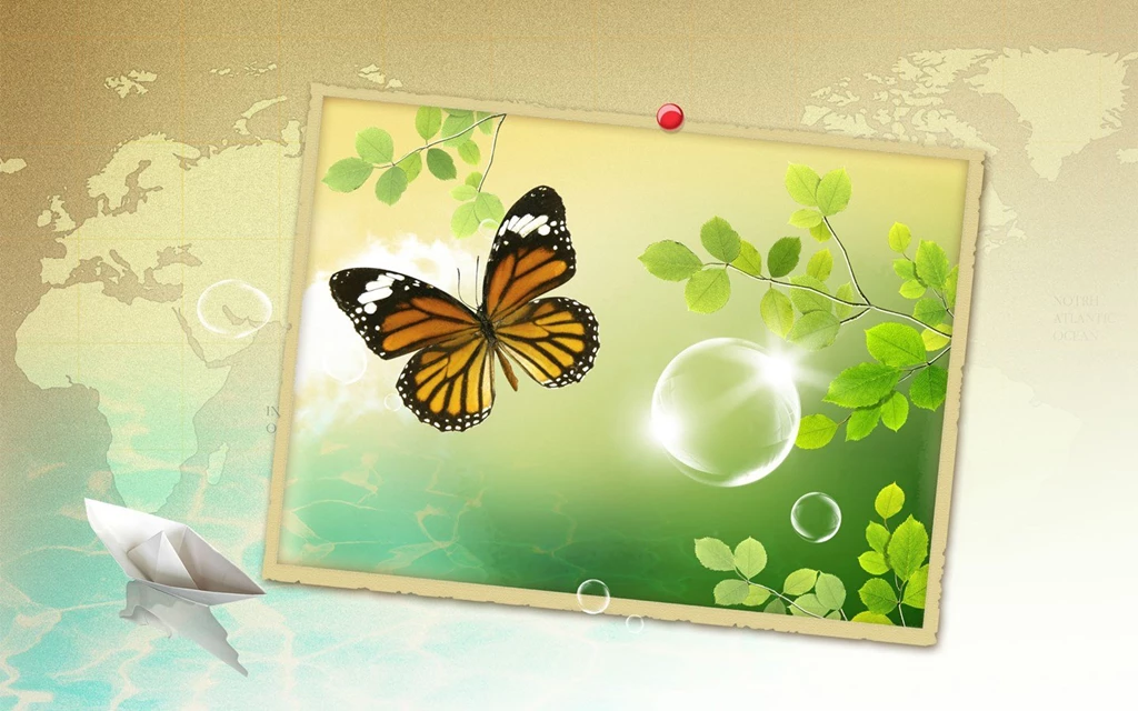 Digital Composite Images : Amazing Colors Of Spring 1440x900 NO.8 ...