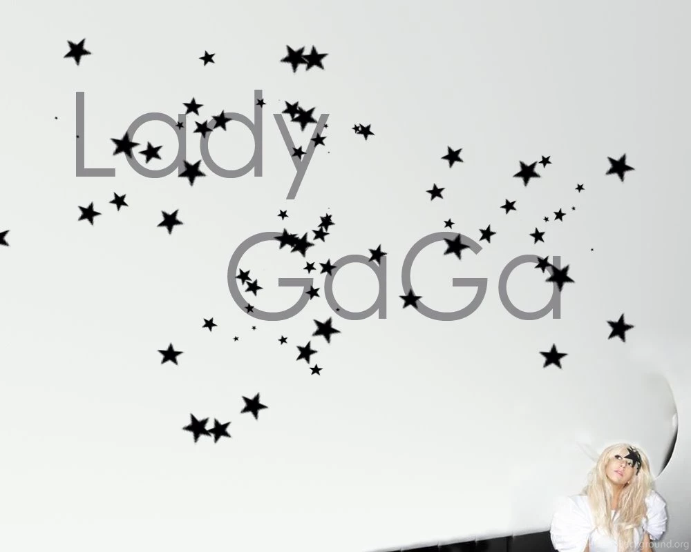 Black Stars   Lady Gaga Wallpapers (9690981)   Fanpop