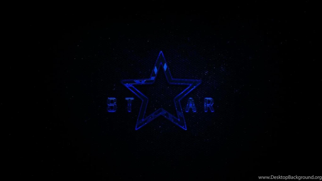 Blue Black Stars Wallpapers