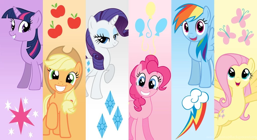 My Little Pony Mane 6 Wallpapers By AlexDTI On DeviantArt