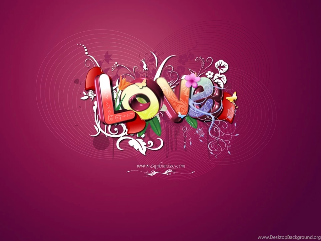 Beautiful Love Valentines Day Hd Desktop Backg