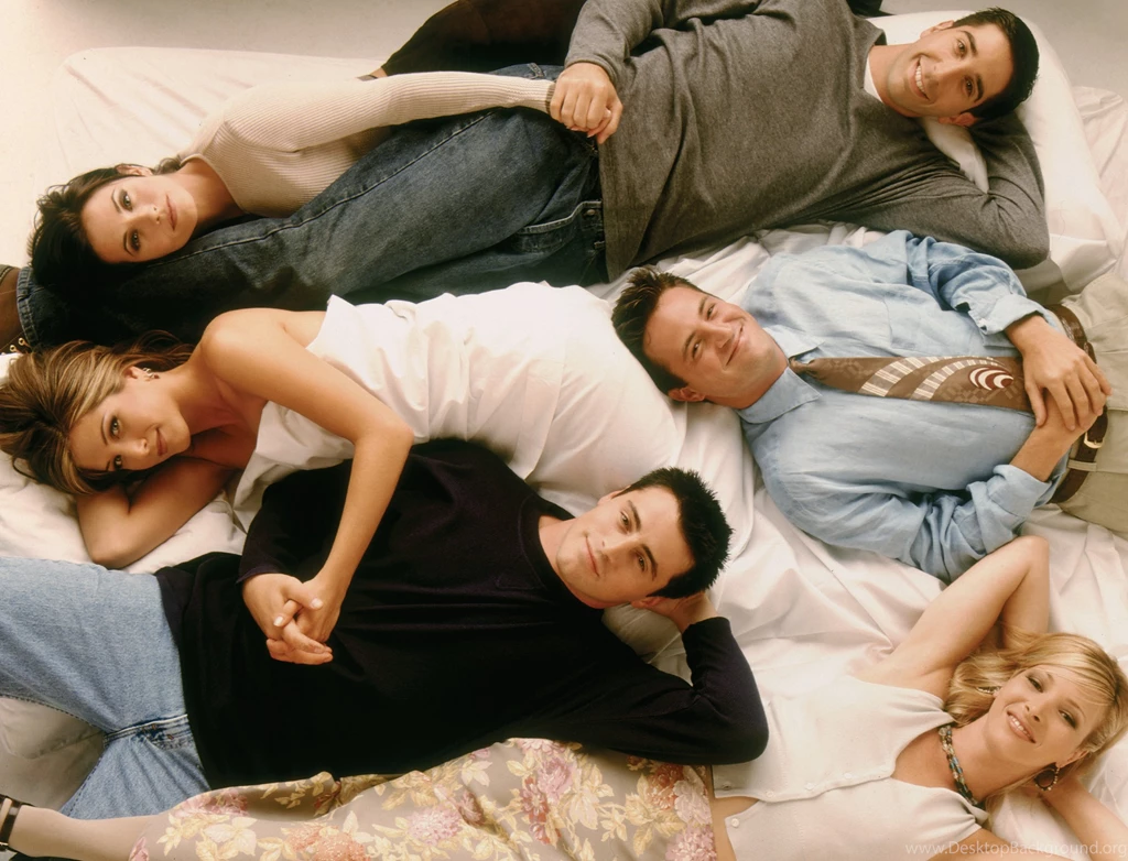 Friends In Bed Wallpapers