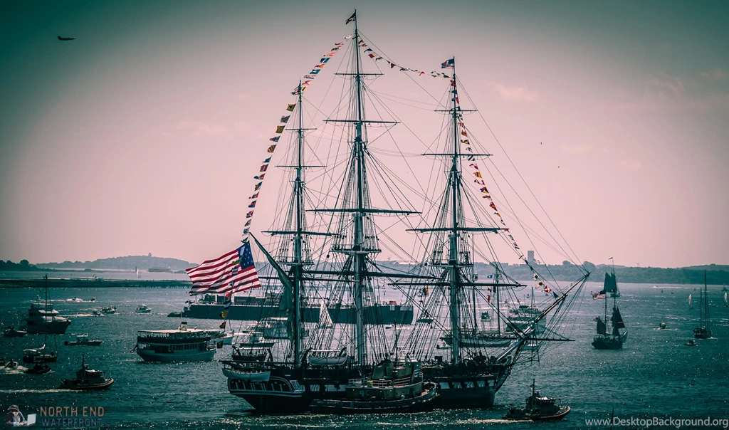 USS Constitution (Old Ironsides) Makes Her July 4th Turnaround In ...
