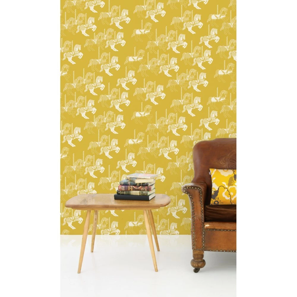 Mini Moderns Mustard Fayre's Fair Wallpapers   Mini Moderns From ...