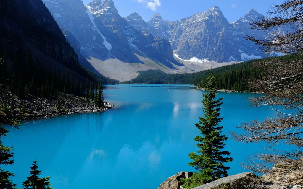 Mountains: Lake Canadian Rockies Alberta Canada Mountains Nature ...