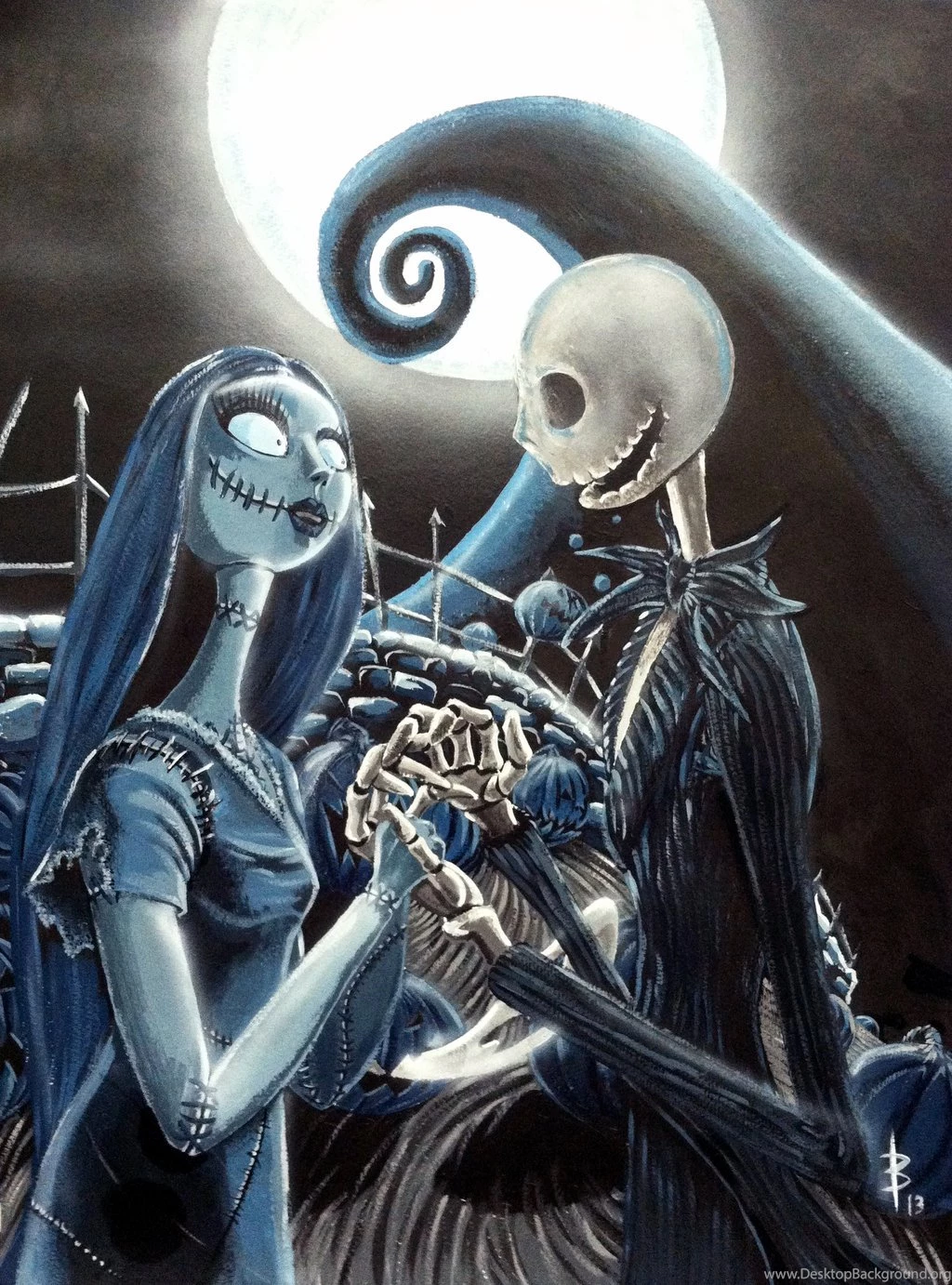 Jack And Sally By Greyfoxdie85 On DeviantArt