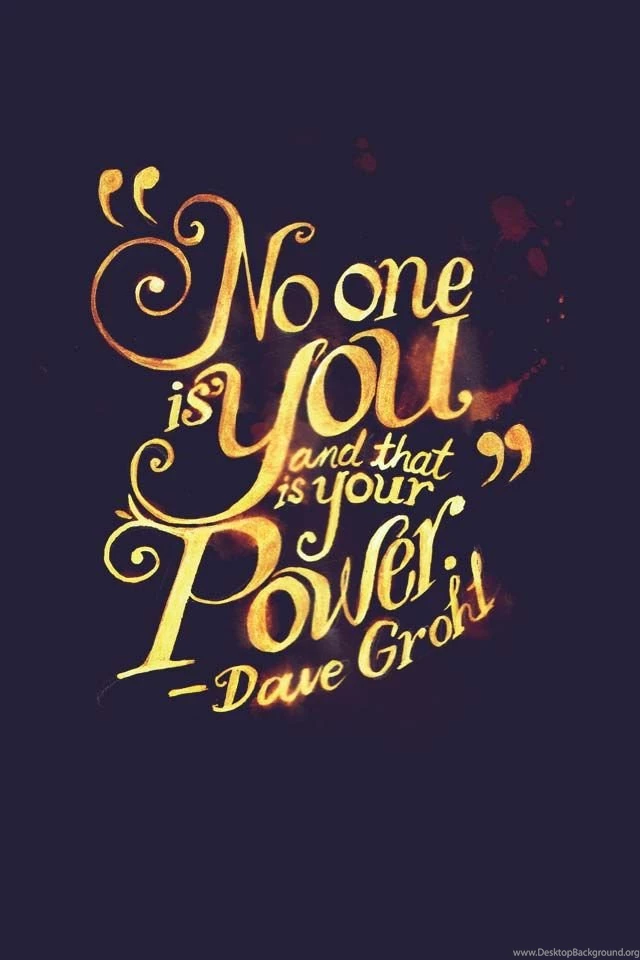 Dave Grohl's Speech Inspired Wallpapers