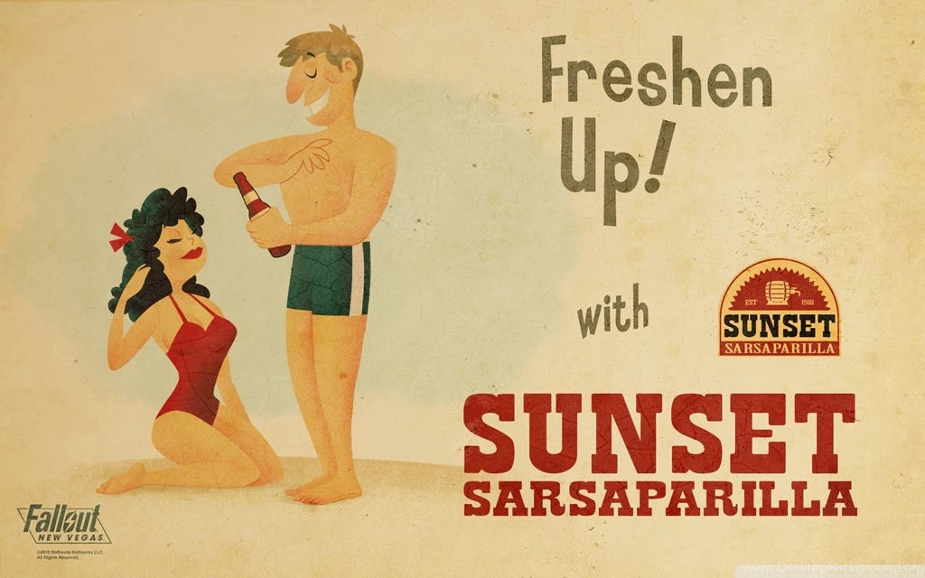 Sunset Sarsaparilla Fallout New Vegas HD Desktop Wallpapers ...