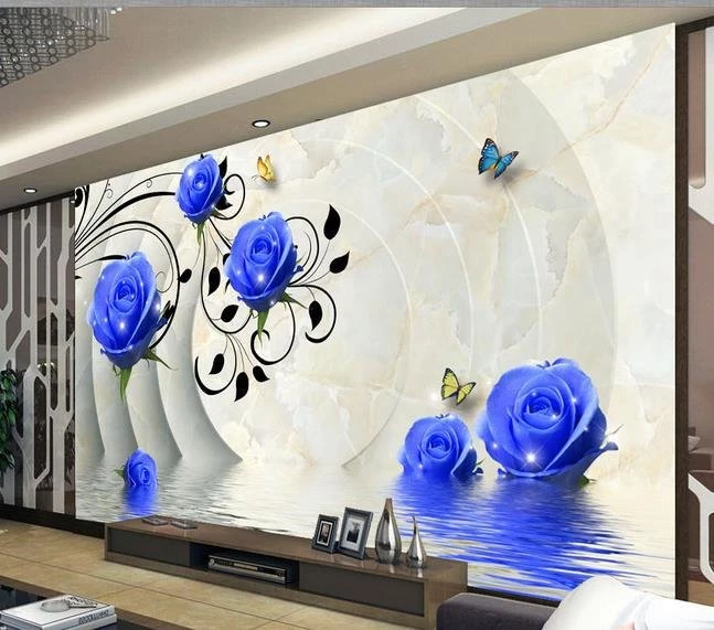 Compare Prices On Rose Flowers Wallpapers  Online Shopping/Buy Low ...