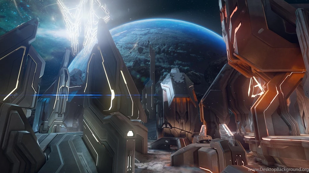 Majestic Monolith Halo 4 Wallpapers