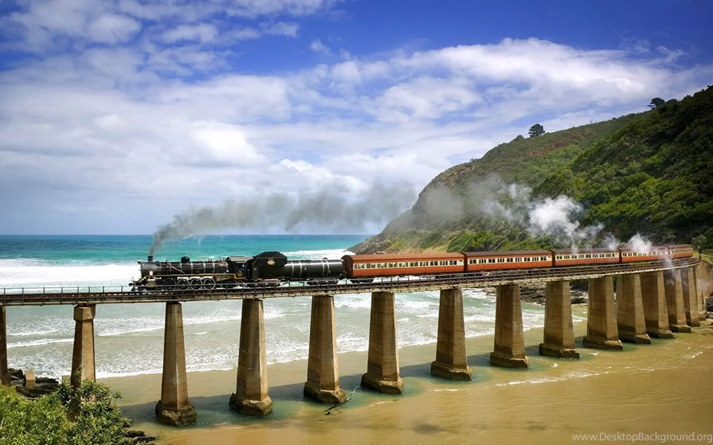 The Train Journey Beautiful Scenery HD Wallpapers 4 - Landscape ...