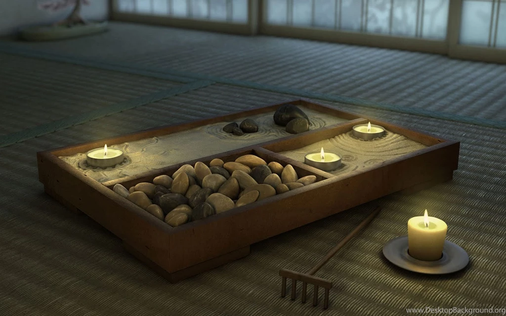Zen Garden Sand Wallpapers