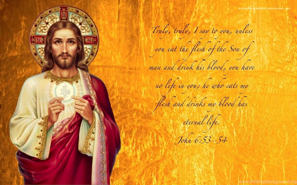 Jesus And The Eucharist – From EverythingCatholic.wordpress.com ...