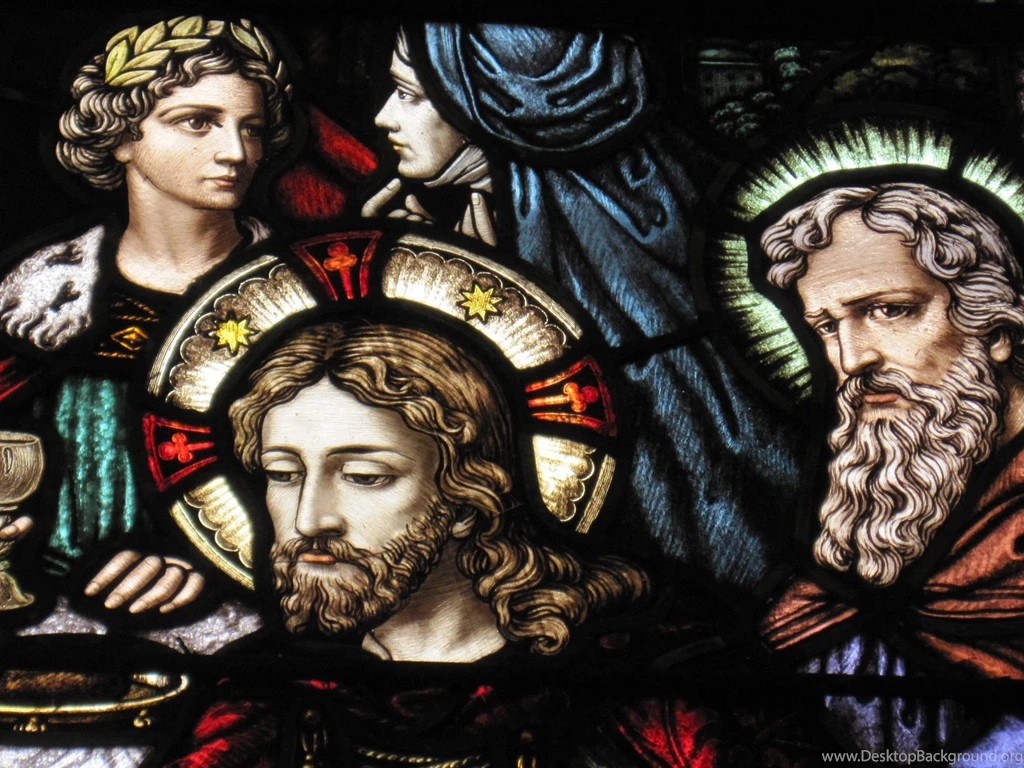 Religion Stained Glass Jesus Catholic Wallpapers
