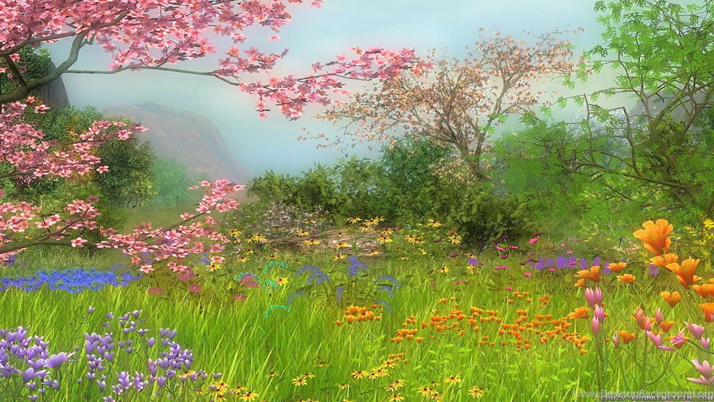 Spring Scene Wallpapers 3 Crazy Frankenstein