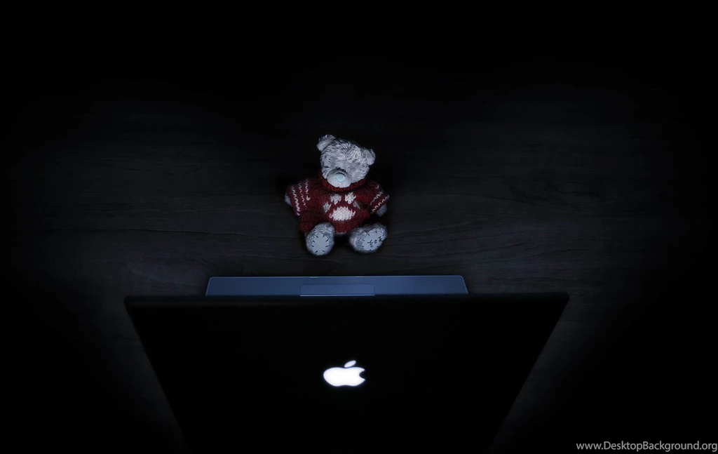 Wallpapers Teddy Bear Apple Backgrounds Funny User Mac 1900x1200 ...