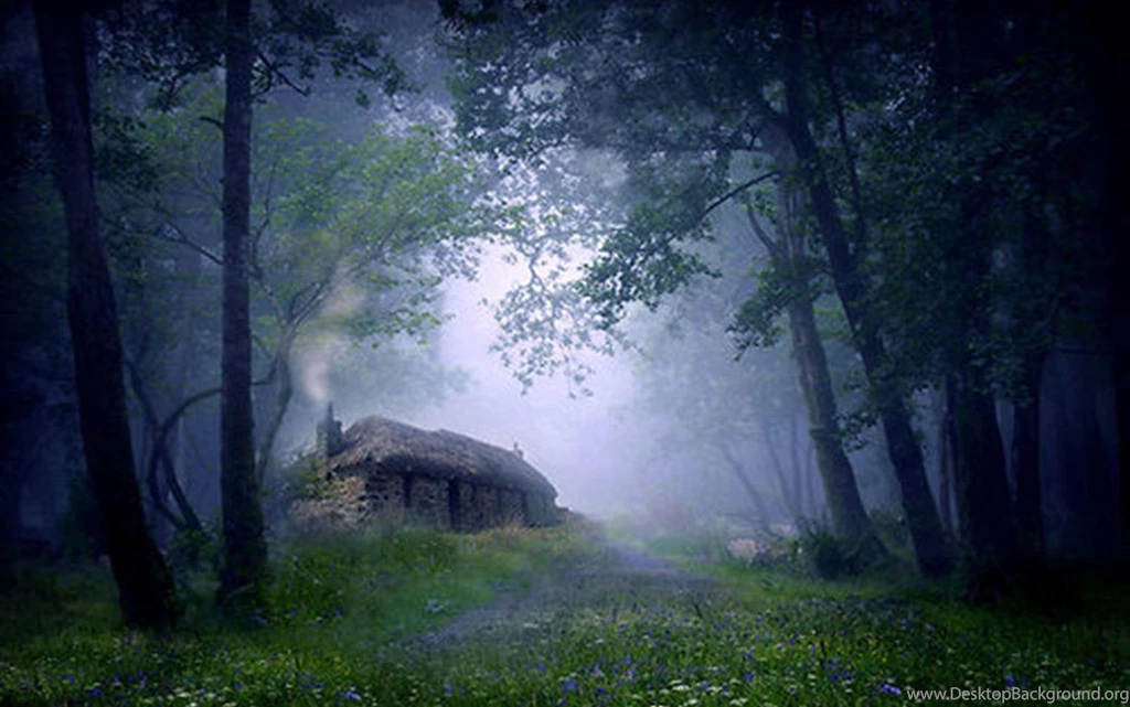 Cottage In The Woods >> HD Wallpaper, Get It Now!