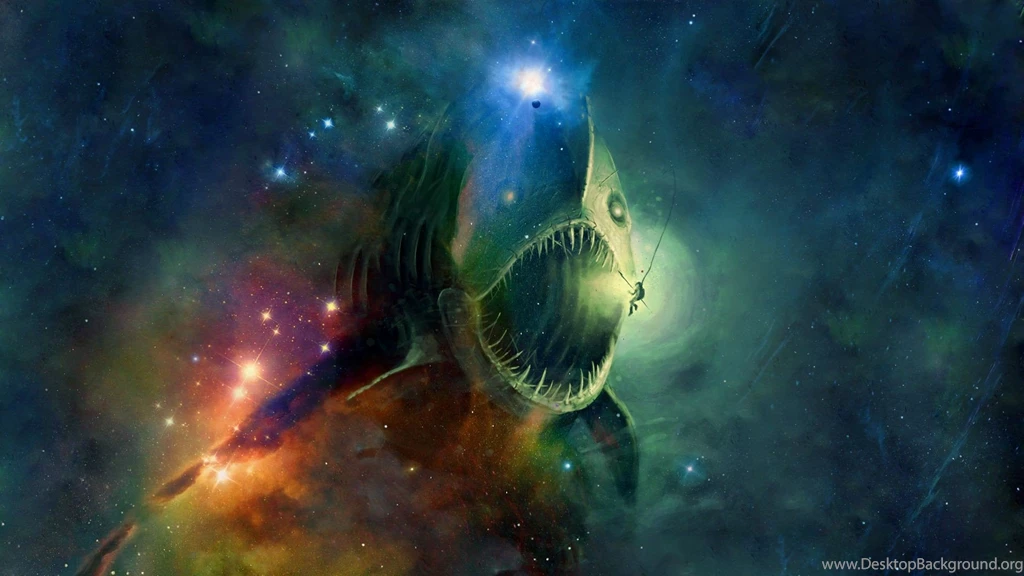 Digital Art, Alternative Art, Sea, Deep Sea, Fish, Light   HD ...