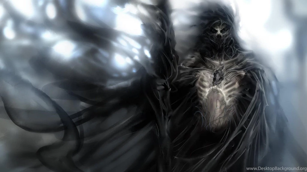 Lich Artwork Death Fantasy Art Skulls 1366x768 Wallpapers Download ...