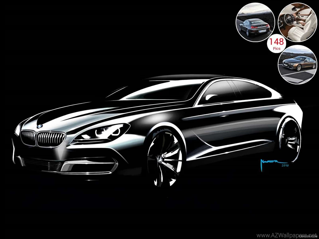 BMW 6 Series Gran Coupe (2013)   Design Sketch