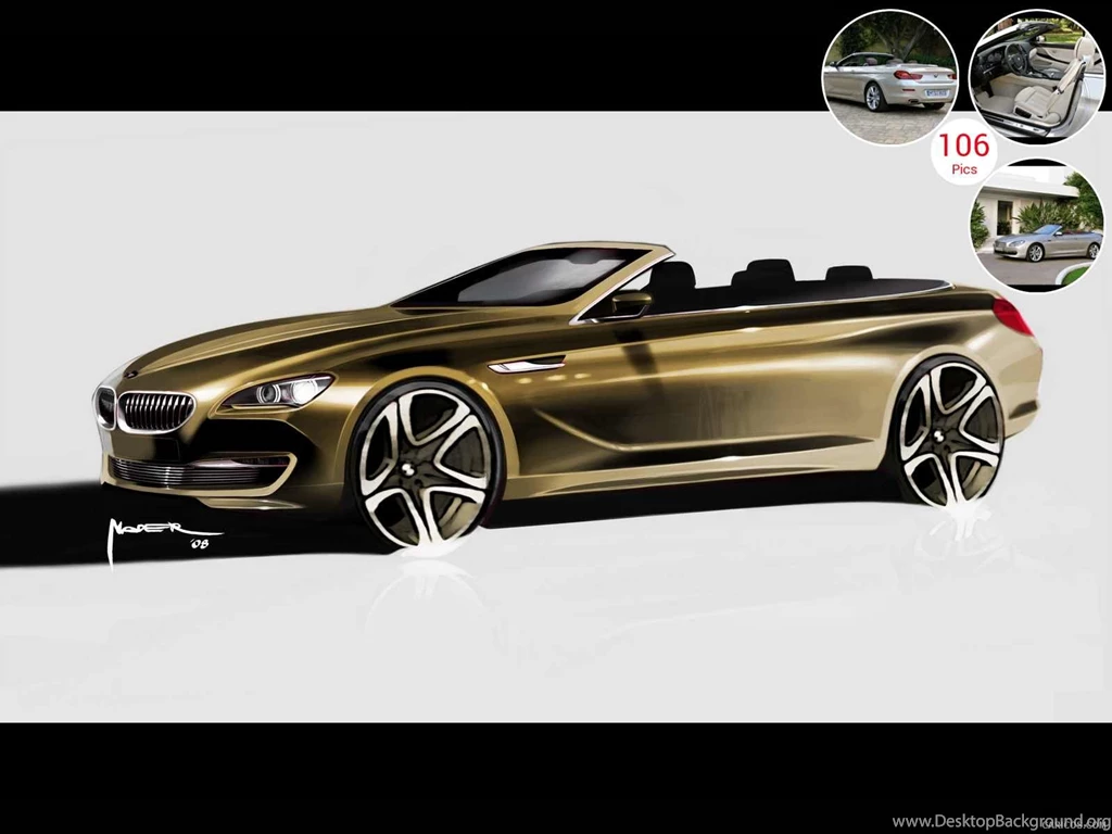 BMW 650i Convertible (2012)   Design Sketch