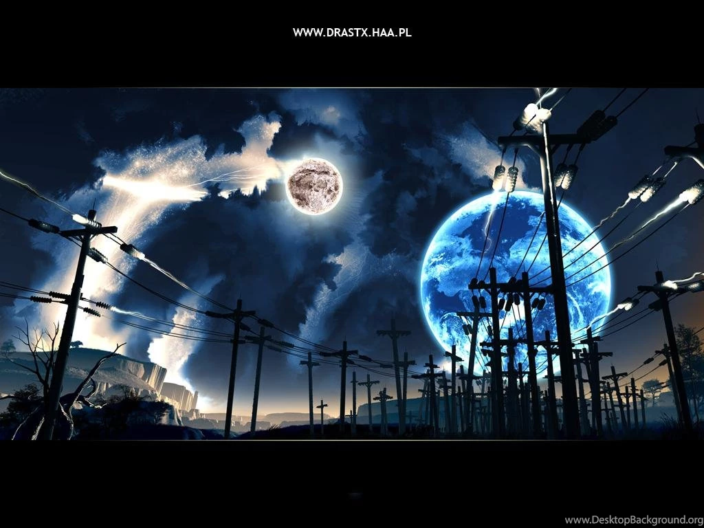 BLUE MOON WALLPAPER (