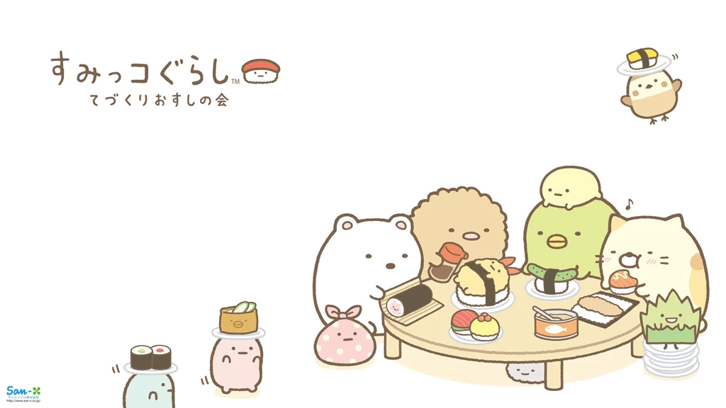 Sumikkogurashi Sushi Wallpapers Cute · Kawaii