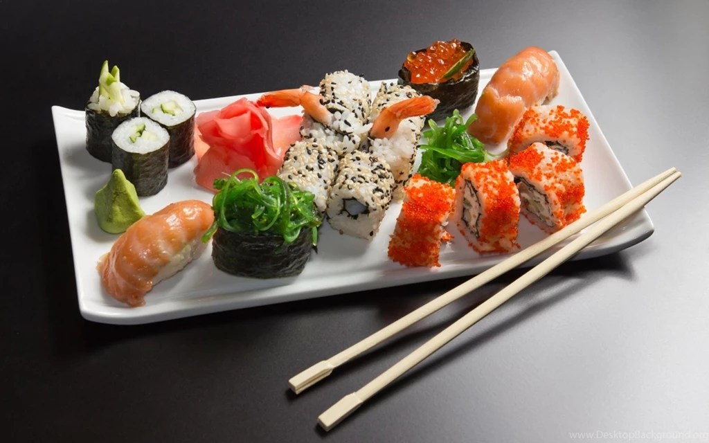 Cute Sushi Panda Wallpaper.