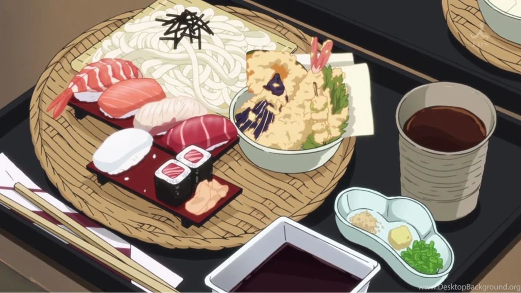 Sushi Types List Wallpaper.