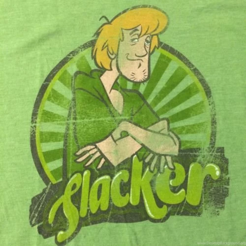 Shaggy Scooby Doo Large T Shirt Cartoon Slacker Stoner Weed ...