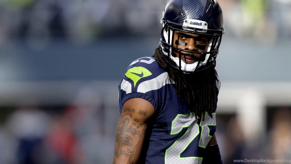 Wallpaper: Riddell, American Football Player, Seattle Seahawks ...