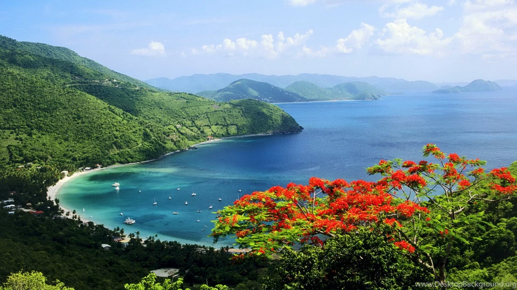Free Download Natural Scenery Picture – The Peaceful And Blue Sea ...