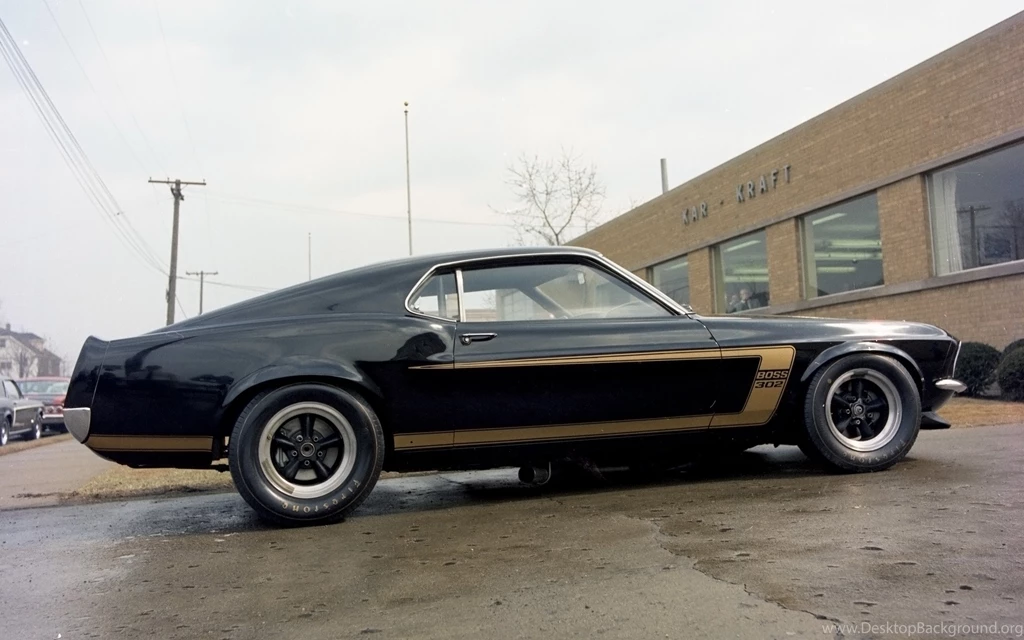 1969 Ford Mustang Boss 302 Black and Gold 3 2560x1600 ...