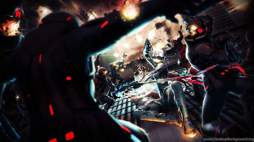 Visceral Katana Slice Wallpapers