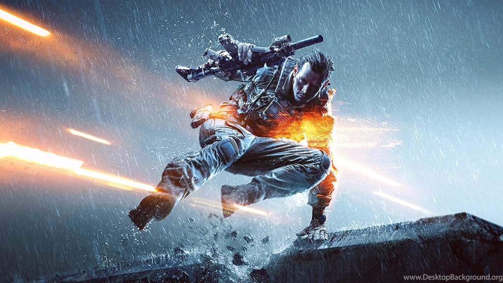 Battlefield 4 Soldier In Action Widescreen Wallpapers