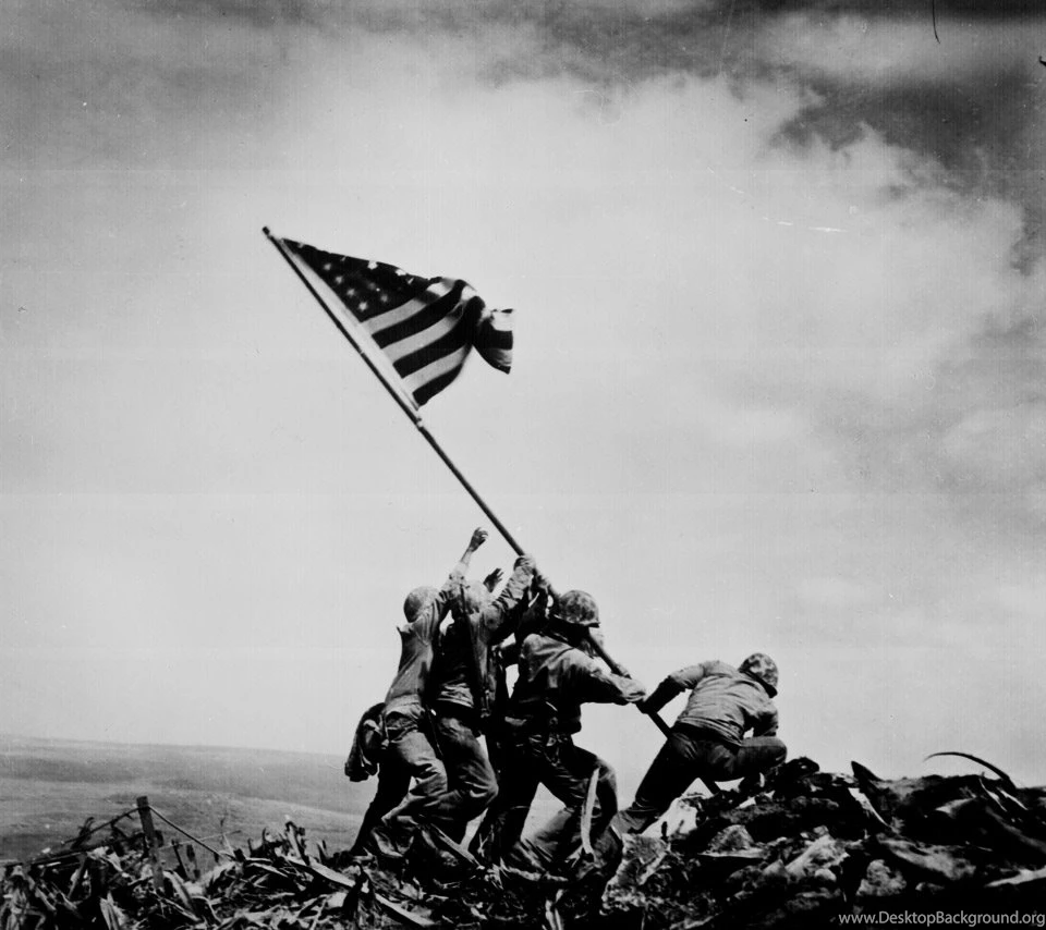Raising The Flag On Iwo Jima Flikie Wallpapers