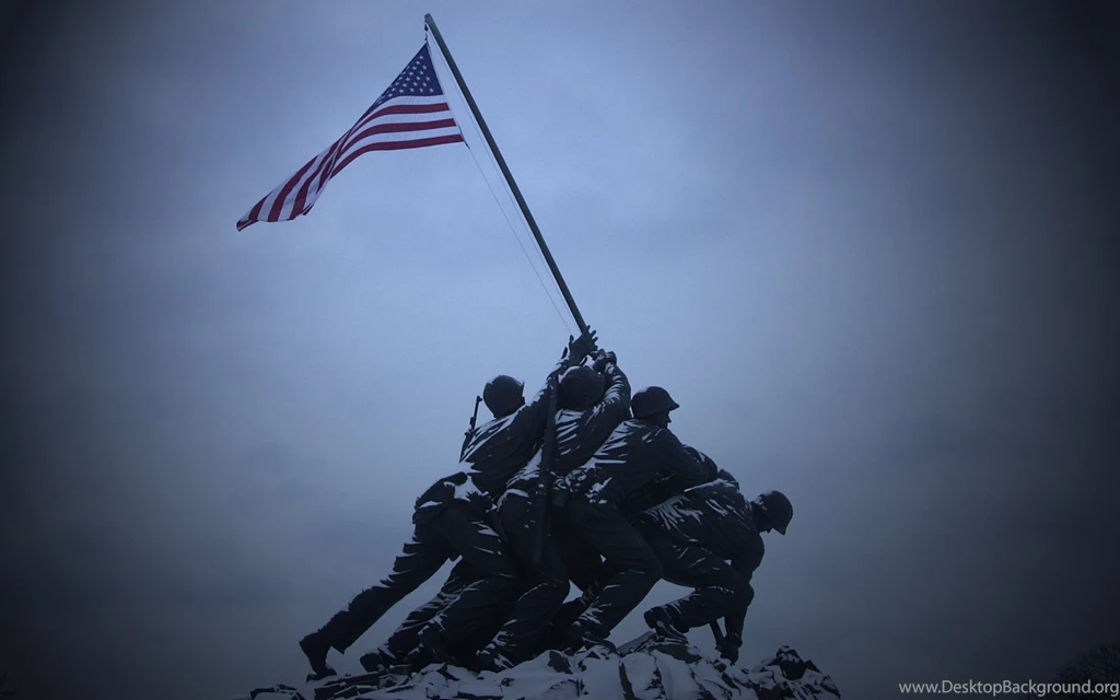 Raising The Flag On Iwo Jima Wallpaper, Joe Rosenthal Photography ...