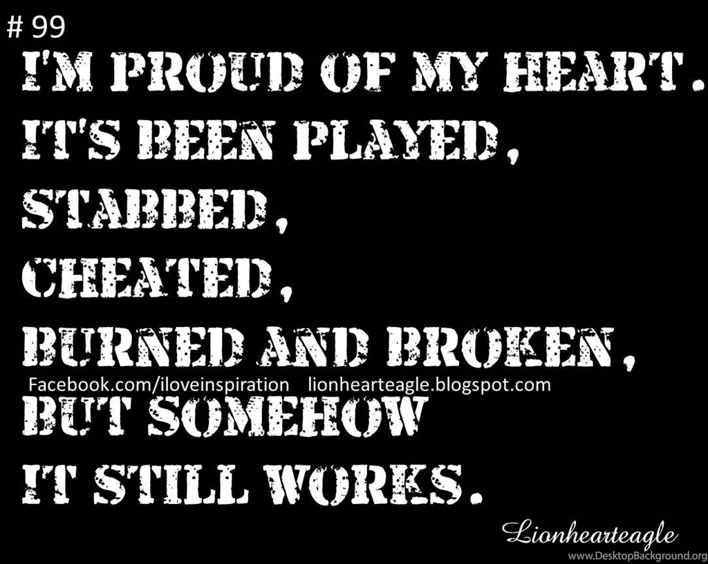 HEART BREAKING LOVE QUOTES WALLPAPERS Image Quotes At Hippoquotes.com