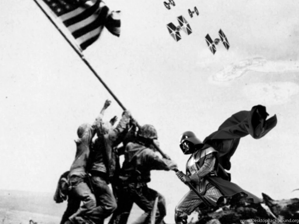 Star Wars Parody Iwo Jima Redneck