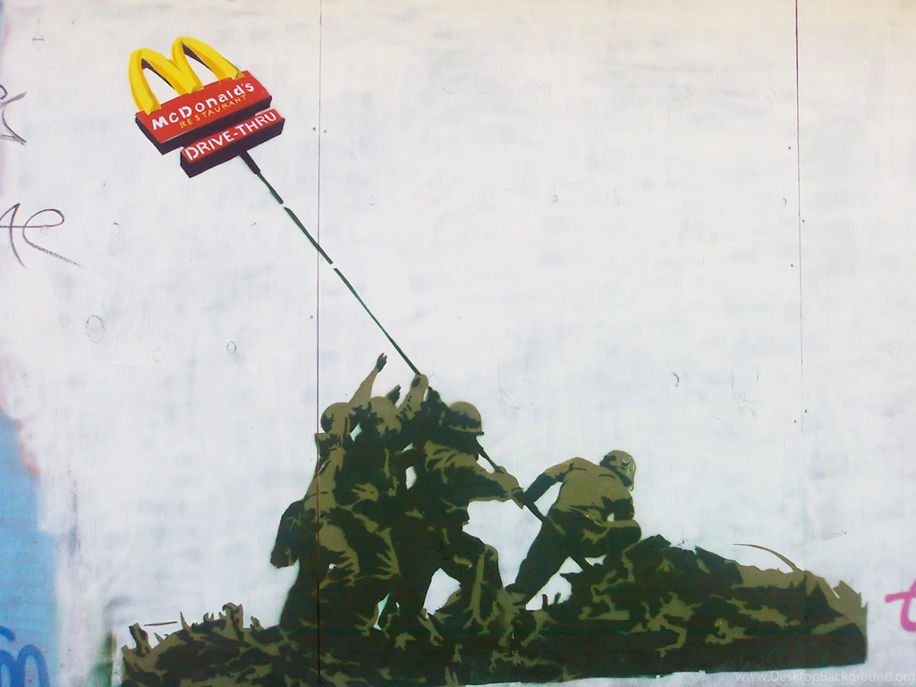 Banksy graffiti iwo jima mcdonalds.jpg