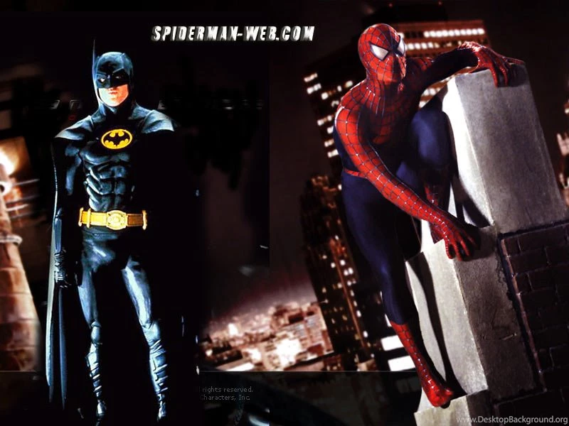 Batman And Spiderman Wallpapers