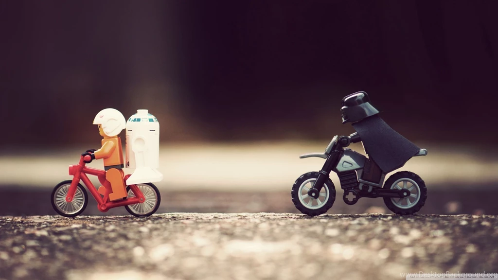 Star Wars Lego Imperial Luke Vs Vader Bike Chase 1920x1080 HD ...