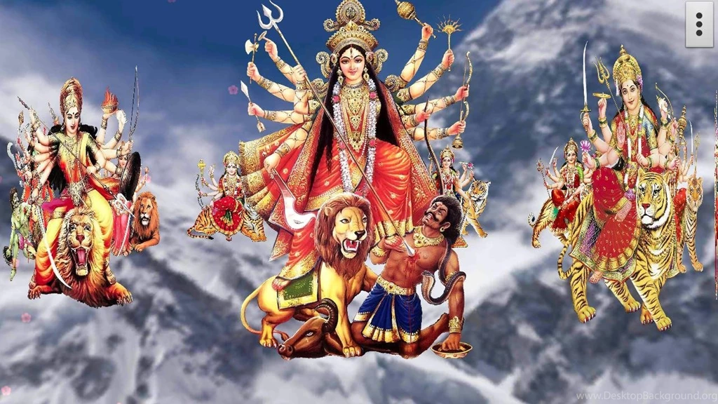 4D Maa Durga Live Wallpapers Android Apps On Google Play
