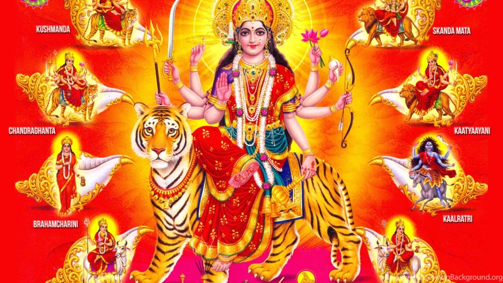 1366x768 Happy Navratri