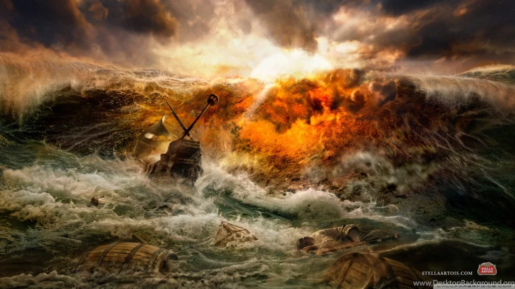 Wallpapers Medieval Ship Crash Hd Widescreen High Definition ...